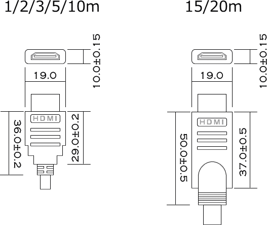 HDMI延長ケーブル(メタル)